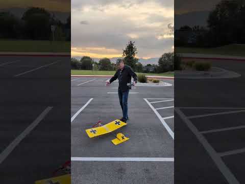 RC Plane Pole Crash   #Slow Stick