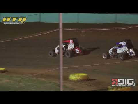 Action Track USA | 600 Sprint Feature Highlights | 8/28/24 - dirt track racing video image