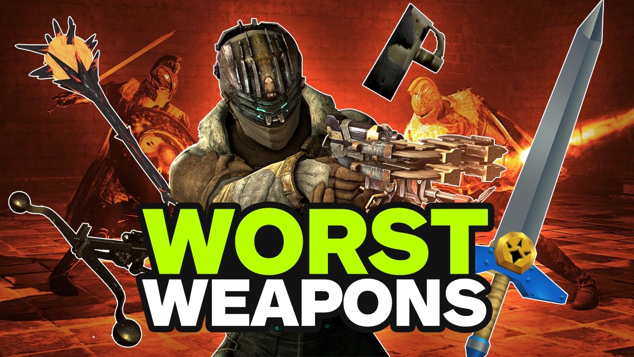 Worst Weapons In Video Games