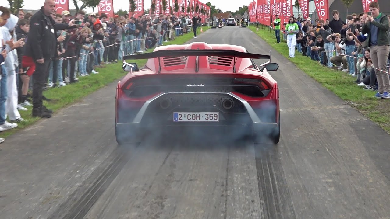 Lamborghini Huracán STO – Brutal Acceleration Sounds!
