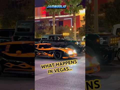Las Vegas Crazy Car Scene #carspotting #jamboolio #musclecars #supercars #automobile #lasvegas #usa