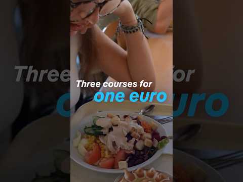 One-Euro Meal Deals in France’s university cafeterias | DW News