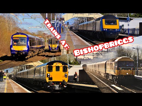 *Class 47* Trains At: Bishopbriggs Featuring @RealCaggy55