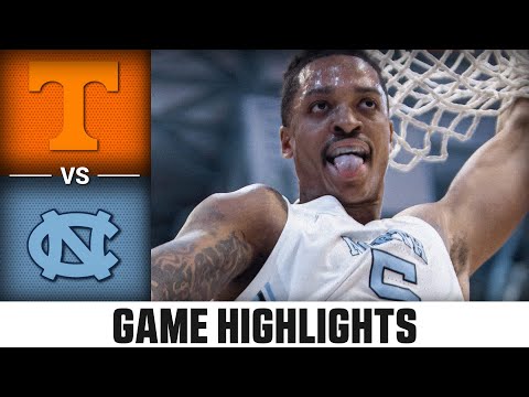 Tennessee vs. North Carolina Game Highlights | 2023-24 ACC Men’s Basketball