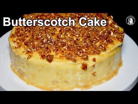 Butterscotch Cake Without Oven - Caramel Cake With Homemade Butterscotch Sauce - Cake Recipe - UCQ2P7C8UGoVM6AhqsVx-M0Q