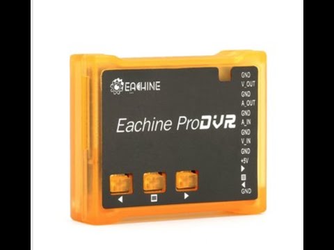 Eachine ProDVR Pro DVR Mini Video Audio Recorder unboxing and review (from banggood.com) - UCOs-AacDIQvk6oxTfv2LtGA