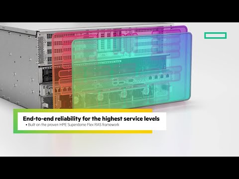 HPE Compute Scale-up Server 3200 Short animation