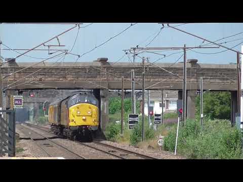 Colas Rail Class 37 No.37175 Passing Newark Northgate 14/07/2021 | I Like Transport
