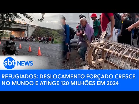 🌎MAPA MUNDI AO VIVO 🚨| Número de refugiados cresce em 2024 | Lula na Itália | Trump x Biden