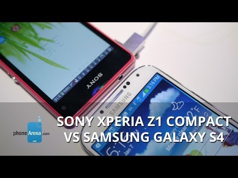 Sony Xperia Z1 Compact vs Samsung Galaxy S4 first look - UCwPRdjbrlqTjWOl7ig9JLHg