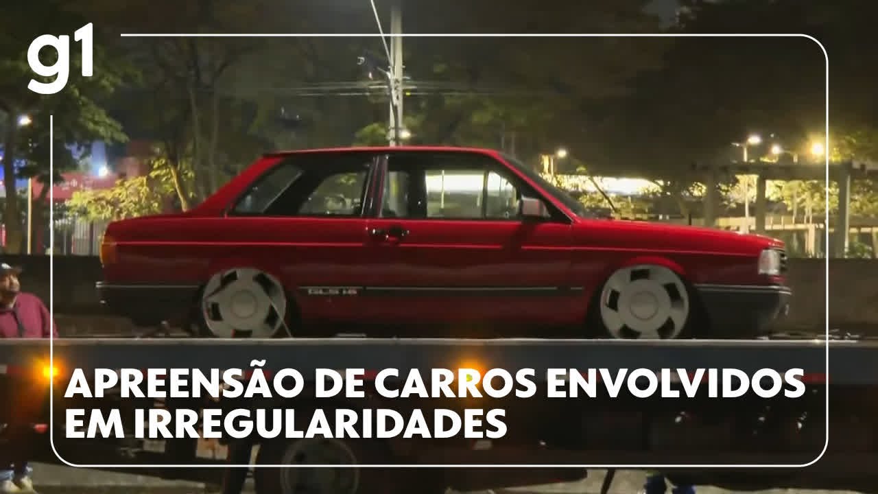 Mais de 50 carros foram apreendidos na Grande SP; veículos estariam envolvidos em irregularidades