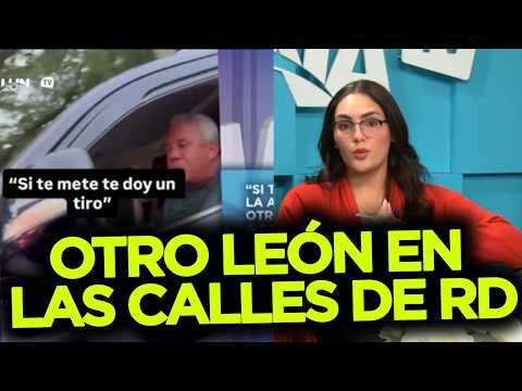 "Si te mete te doy un t¡ro! Amen@za de este LEÓN a un chofer en Samaná