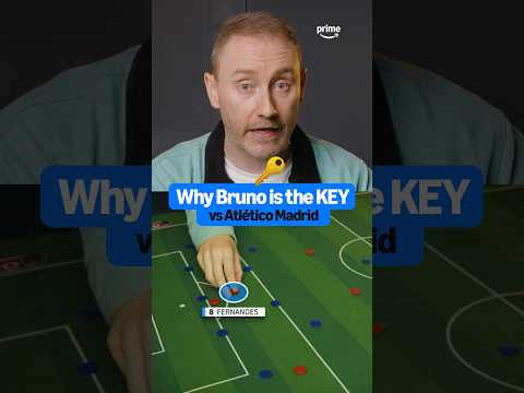 Why Bruno Fernandes will be KEY for Man United vs Atletico 🔑👀