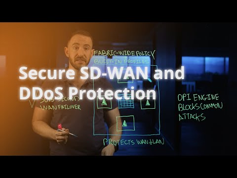 Secure SD-WAN and DDoS Protection