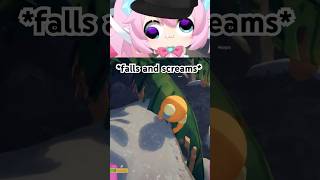 Chibi's screams are REAL in PEAK! 😭😭 #shorts #chibidoki #vtuber