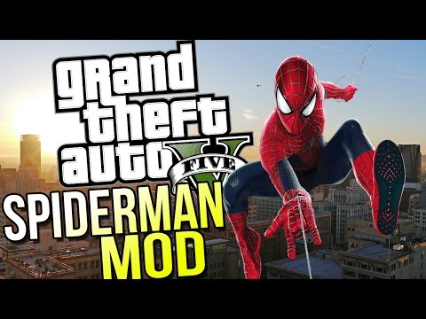 Spiderman In GTA 5!? - Grappling Hook Mod - GTA 5 Gameplay Highlights - UCf2ocK7dG_WFUgtDtrKR4rw