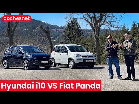 Fiat Panda contra Hyundai i10 2024 | Comparativa / Test / Review en español | coches.net