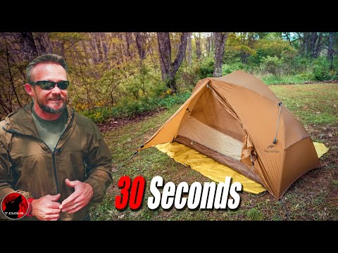 INSANE - I've Never Seen a Tent Set Up This Fast - Naturehike Canyon 1P tent - First Look
