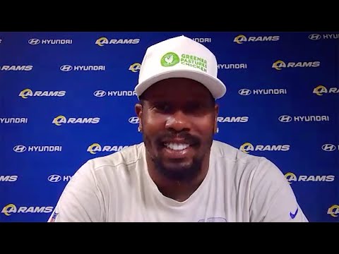 Von Miller On Challenges Presented By Buccaneers QB Tom Brady, Rams Defensive Front's Performance video clip