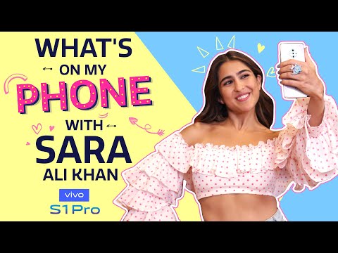 Video - Bollywood - What's On My Phone with SARA ALI KHAN | Love Aaj Kal #India