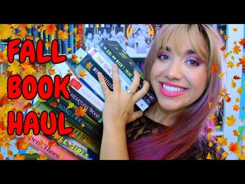 Fall Book & Bookish Items Haul