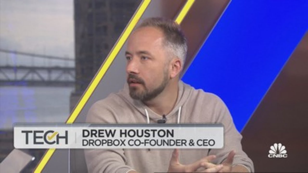 Watch CNBC’s full interview with Dropbox CEO Drew Houston on earnings and new AI tools