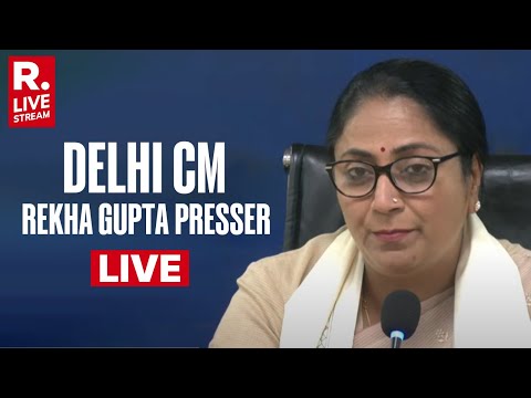 Delhi CM Rekha Gupta Press Briefing LIVE | Delhi Secretariat | BJP