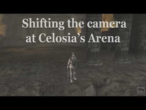 Shadow of the Colossus - Shifting the camera at Celosia's arena