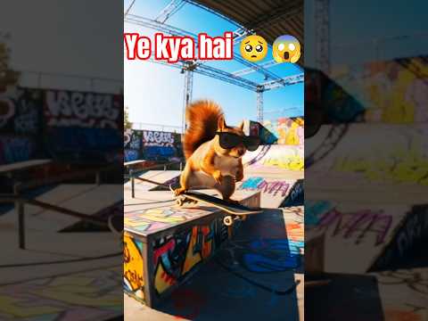 pretty Little baby squirrel 🐿️ race #like #shorts #ytshorts #ai youtube vairal video 📸