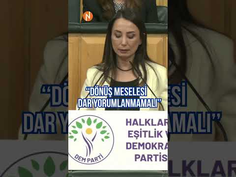 ''Dönüş meselesi dar yorumlanmamalı'' #süreç