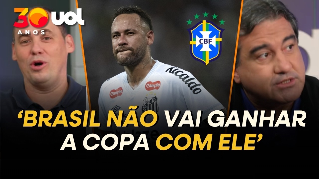 BRASIL SÓ TEM CHANCE DE GANHAR A COPA SE NEYMAR NÃO FOR; ELE ATRAPALHA!, DISPARA JULIO GOMES