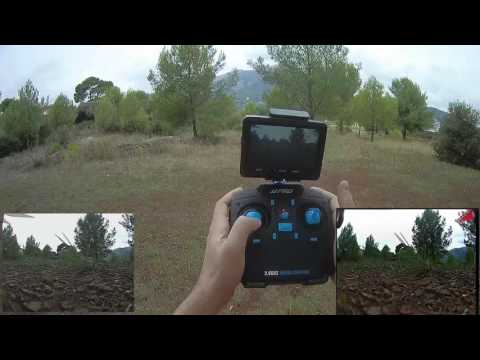 JJRC X1G first demo flight (Courtesy Banggood) - UC_aqLQ_BufNm_0cAIU8hzVg