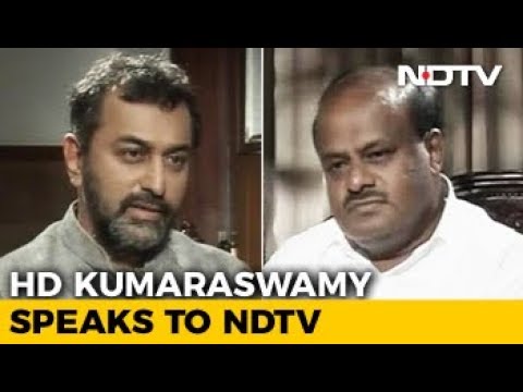Karnataka CM HD Kumaraswamy Interview