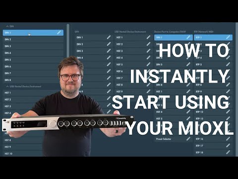 Default MIDI Routings on mioXL: How to INSTANTLY start using your mioXL