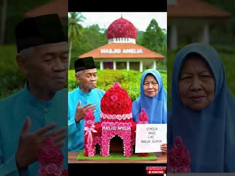 KAKEK MEMBUAT MASJID UNTUK AMELIA 🕌 #trending #defhiratv #membangunmasjid #miniaturmasjid