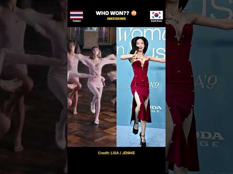 Lisa is back with a bang! #nike  😉😍 @jennierubyjane  #blackpink @wearelloud