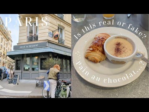 偽物のパンオショコラ？ パリのおかしなレストラン。穴場な美術館とカフェ Paris vlog