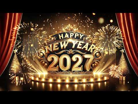 🎉 Happy New Year 2027  Beautiful Wishes, Greetings, Fireworks & New Year Celebration Video 🎆