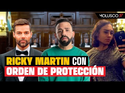 Ricky Martin obtiene orden de protección. EVIDENCIA EXCLUSIVA