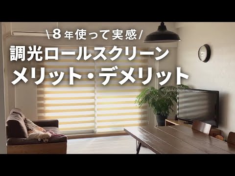 【リアルな感想】調光ロールスクリーン メリット・デメリット|TOSO|ビジックライト|ウッドルック|マンション暮らし