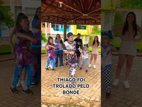 THIAGO FOI TROLADO PELO BONDE