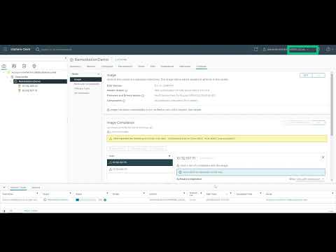 HPE GreenLake for Compute Ops Management - VMware vCenter integration demo