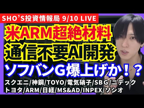 投資ポイント解説：ソフトバンクG、ARM、日経平均の注目動向と投資戦略 サムネイル