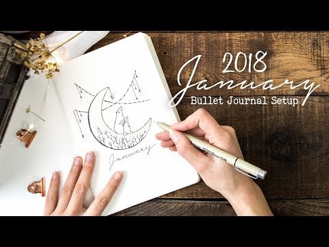 2018 January Bullet Journal Setup! (w/ MyLifeinaBullet)
