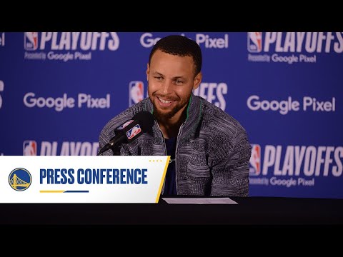Warriors Talk | Stephen Curry On Clutch Game 1 Win in Memphis - May 1, 2022 video clip