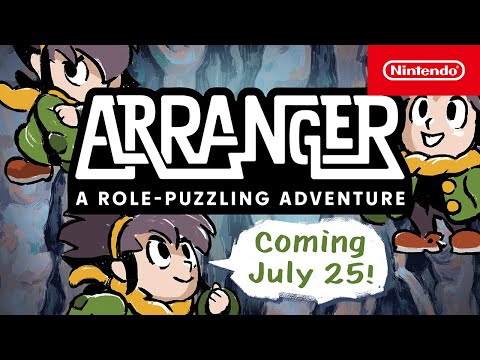 Arranger: A Role-Puzzling Adventure – Release Date Trailer – Nintendo Switch