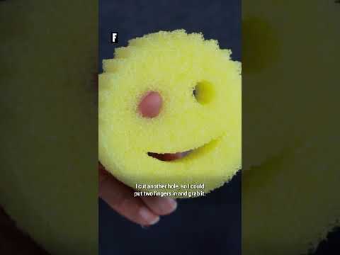 This Is How The Scrub Daddy Got Its Face 🧽
