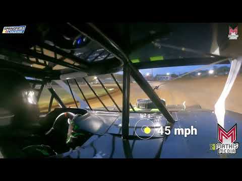 #68 Dean Wille - Modified - 7-12-2025 Springfield Raceway - In Car Camera - dirt track racing video image