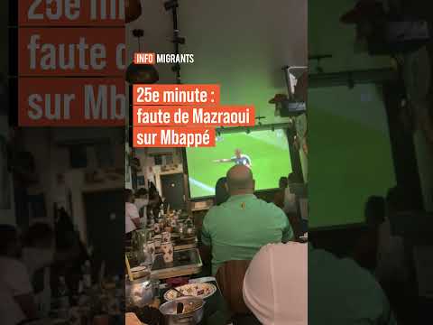 "On ira faire la fête ensemble" : à Paris, un 1/4 de finale particulier pour les Franco-Marocains