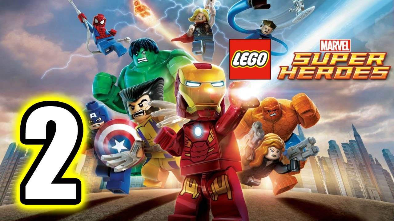 Lego Marvel Super Heroes Walkthrough Part 2 Ps3 Lets Play